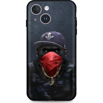 Pouzdro na mobilní telefon Kryt iPhone 14 Monkey Gangster (obal neboli pouzdro na iPhone 14)