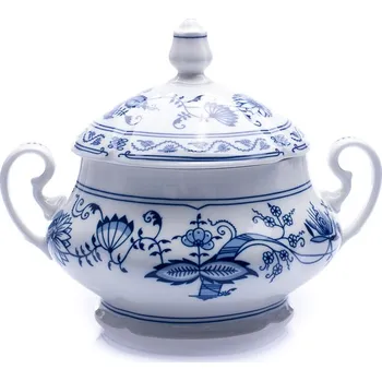 Cukřenka Cukřenka, 2 ucha, 0,20 l, český porcelán, Mary-Anne, cibulák, Leander