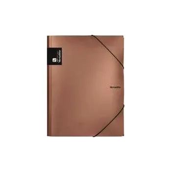 Sloha PP s gumou A4 Metallic měděná,rychlé dodání