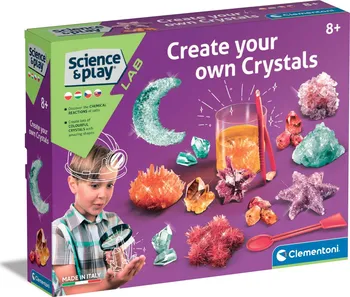 Dětská vědecká sada Clementoni Science & Play Výroba třpytivých krystalů