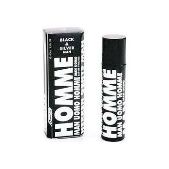 Pánský parfém Omerta Omerta Black Silver Homme, Toaletní voda 100ml (Alternatíva vône Giorgio Armani Black Code) Pre mužov Toaletní voda