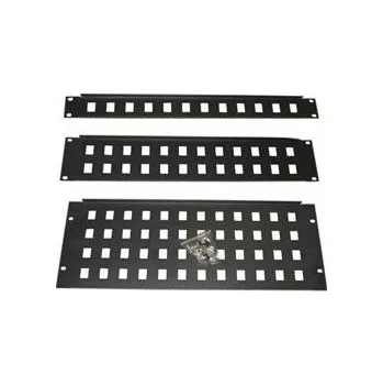 Racková skříň Eurocase panel na kabely RGA-28-1U 19" - 12 port