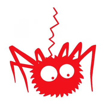 Samolepící dekorace SAMOLEPKA Pavouk 020 pravá (10 - červená) NA AUTO, NÁLEPKA, FÓLIE, POLEP, TUNING, VLASTNÍ TEXT, TISK, AUTOSAMOLEPKY.cz, POLEPY, OBRÁZEK, LOGO, SAMOLEPKY