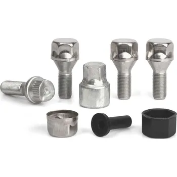 Autodoplněk Pojistné bezpečnostní šrouby M12x1,25x23 kužel, klíč 17, SICURIT BN323