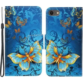 Pouzdro na mobilní telefon Pouzdro na iPhone 7 / 8 / SE (2020) / (2022) Motýl zlaté