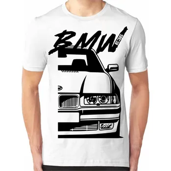 BMW E36 Pánské Tričko Khaki L