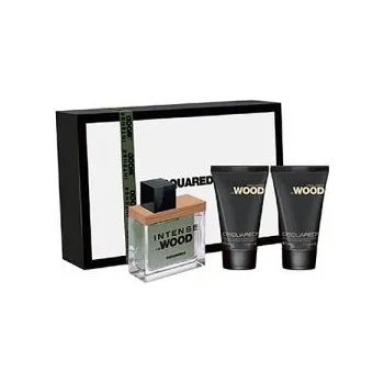 Dámský parfém Dsquared2 Dsquared2 Intense He Wood, Edt 30ml + 30ml Sprchový gél + 30ml Tělové mléko