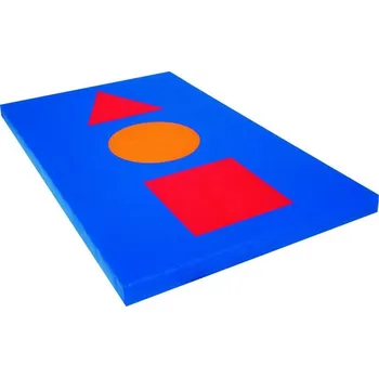 Gymnastika BERGER – HUCK Žíněnka dětská na hraní 200x125x10 cm, žlutá