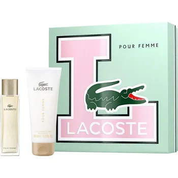 Dámský parfém Lacoste Lacoste Pour Femme SET: Parfumovaná voda 50ml + Tělové mléko 100ml Pre ženy Parfumovaná voda