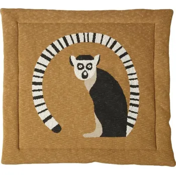 Hrací deka Hořčicově žlutá hrací deka Quax Maki 100 x 100 cm