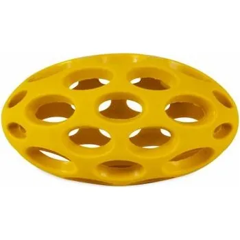 Hračka pro psa JW Pet JW Hol-EE Football děrovaný rugby míč pro psy Velikost: Mini - 9 x 5 cm