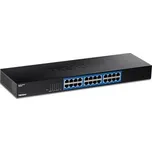 TRENDnet 24-Port Gigabit Switch 10/100/1000 rack 19"