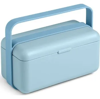 Svačinový box Box na oběd Bauletto Light Ocean S, světle modrý - BLIMPLUS (Bauletto krabička na jídlo, Light Ocean S, světle modrý - BLIMPLUS)