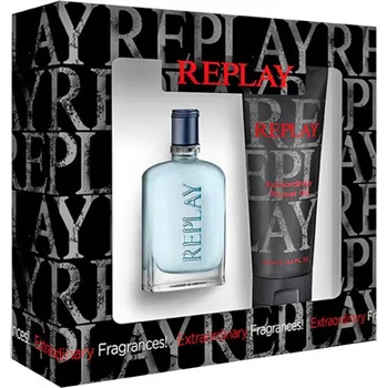 Pánský parfém Replay Replay Jeans Spirit for Him, Edt 30ml + 100ml sprchovy gel Pre mužov Toaletní voda