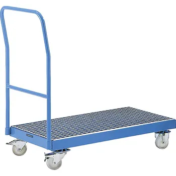 Vozík na přepravu sudů se záchytnou vanou 40 l eurokraft pro