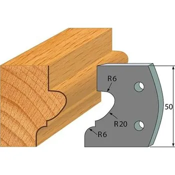 Fréza IGM profil 505 - pár omezovačů 50x4mm SP