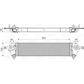 Chladič motoru Chladič turba VALEO 818589