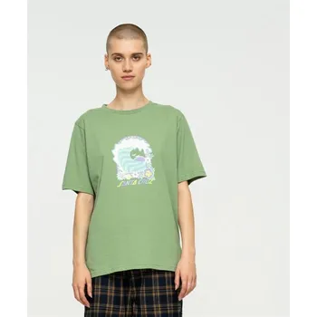 SANTA CRUZ triko - Free Spirit Wave T-Shirt Jade (JADE)