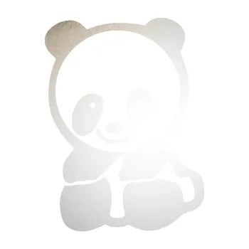 Samolepící dekorace SAMOLEPKA Panda 009 levá baby (82 - odrazková reflexní bílá) NA AUTO, NÁLEPKA, FÓLIE, POLEP, TUNING, VLASTNÍ TEXT, TISK, AUTOSAMOLEPKY.cz, POLEPY, OBRÁZEK, LOGO, SAMOLEPKY