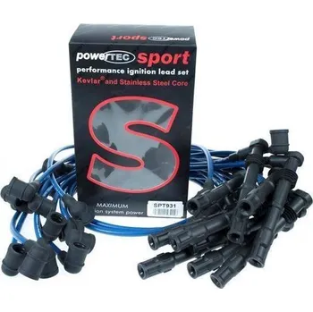 Zapalovací kabel Zapalovací kabely PowerTEC MERCEDES-BENZ S600 SL600 6.0 V12 91-93 modré