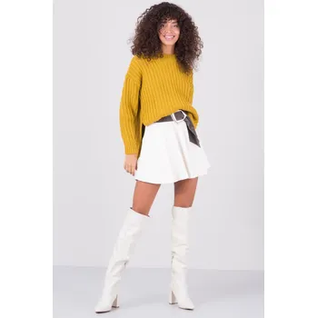 Dámská sukně Dámská krátká sukně 15826 - BLS ecri(krémová) L