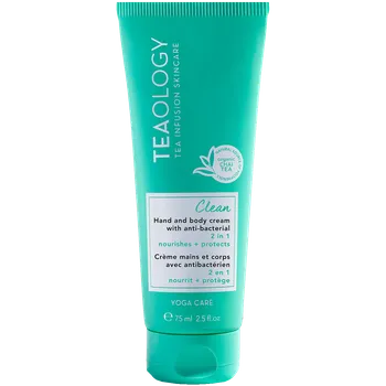 Péče o ruce Teaology Yoga Care antibakteriální krém na ruce, 75 ml