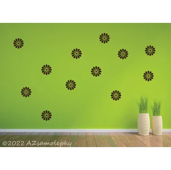 Samolepící dekorace Výprodej samolepky na zeď - Mini - kopretinky