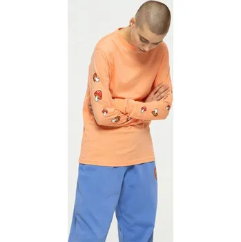 Dámské tričko SANTA CRUZ triko - Mushroom Monarch Dot L/S Tee Faded Coral (FADED CORAL)