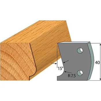 Příslušenství k frézce IGM profil 038 - pár omezovačů 40x4mm SP