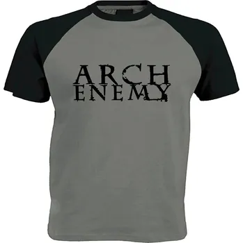 šedo černé triko Arch Enemy