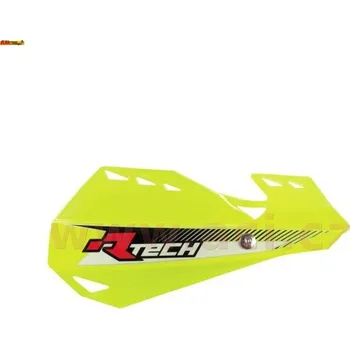 Motocyklový chránič Kryty páček DUAL EVO - neon žluté, vč. montážní sady