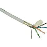 FTP kabel PlanetElite, Cat5E, licna, PVC, Dca, šedý, 305m