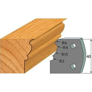 Příslušenství k frézce IGM profil 101 - pár omezovačů 40x4mm SP