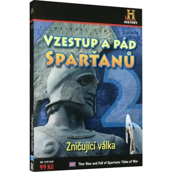 DVD film Vzestup a pád Sparťanů 2: Zničující válka (DVD)