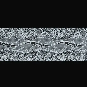 CuteNails Zdobicí fólie - Krajka s kolibříkem Barva: Bílá