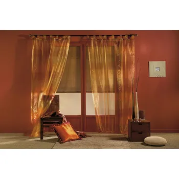 Záclona Neutex záclona metráž 95101 Vision&nbsp;vyska 295 cm&nbsp;030 fialovooranzove tony (9,10 m)