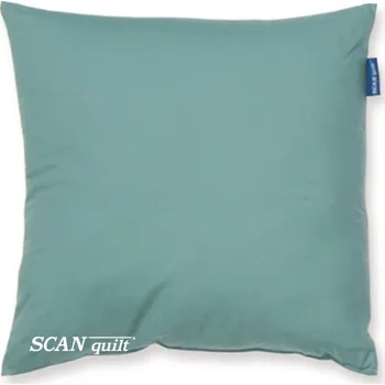 Polštář SCANquilt polštářek LION petrolejová 40 x 40 cm