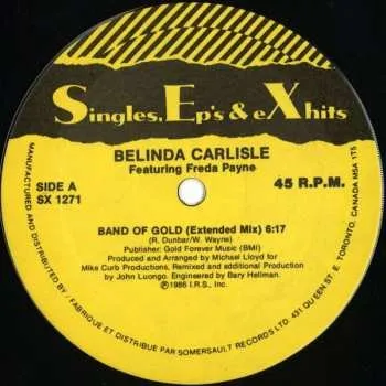 Zahraniční hudba LP Belinda Carlisle: Band Of Gold / Mad About You 2021