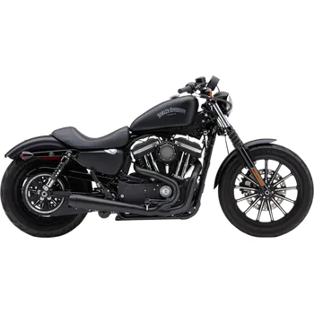 Výfuk pro motocykl Kompletní výfuk COBRA EL DIABLO 2-INTO-1 EXHAUST SYSTEM pro HARLEY DAVIDSON XL 883/1200 rok 2014-2022 viz popis, barva černá