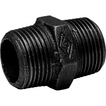 Fitinka Vsuvka jednoznačná černá 6/4" MM