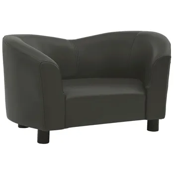 Pelíšek pro psa Pohovka pro psy z umělé kůže 67 x 41 x 39 cm