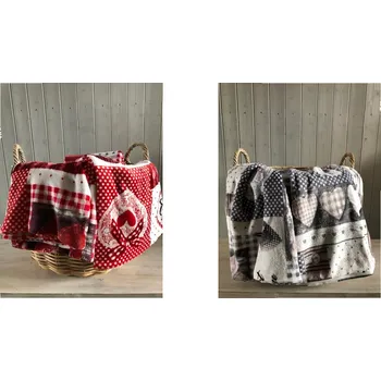 Povlečení z mikroplyše Barva: Červená