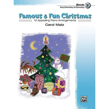 Famous Fun Christmas, Book 2 - vnon melodie pro klavr 614553