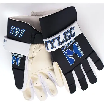 Hokejové rukavice Hokejbalové rukavice Mylec MK1, černá, 14", M Mylec