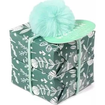 Koupelový olej SOMERSET TOILETRY Šumivé kostky do koupele s bambulkou Festive Wreath, 2x100g