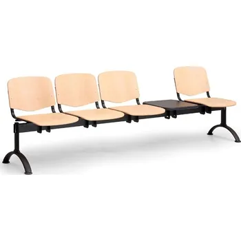 Lavice dřevěná - 4M se stolkem LC/9750/KP