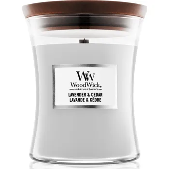 Svíčka WoodWick Lavender & Cedar