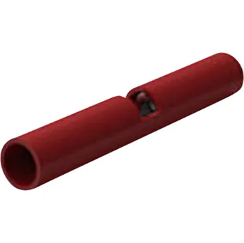 TE Connectivity 320562 krimpovací spojka s průzorem 1 mm² 2.60 mm² plná izolace modrá 1 ks