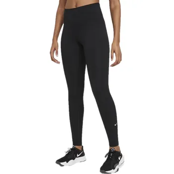 Nike, Pro Dri-FIT Women's Graphic Mid-Rise Leggings, Black/Smoke