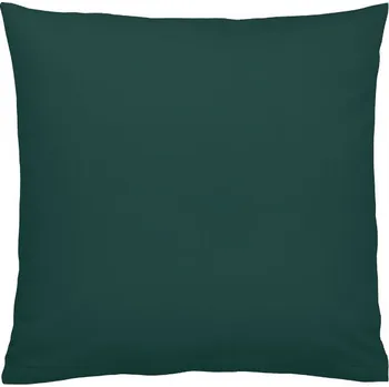 Polštář SCANquilt povlak JERSEY ELASTIC LYCRA tmavě zelená 50 x 70 cm